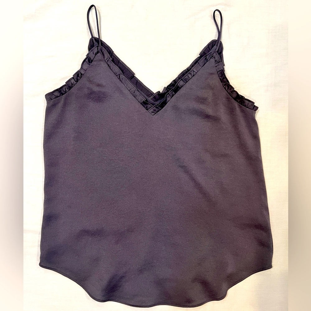 Express Size Small Gray Camisole (Double Lined Satin)